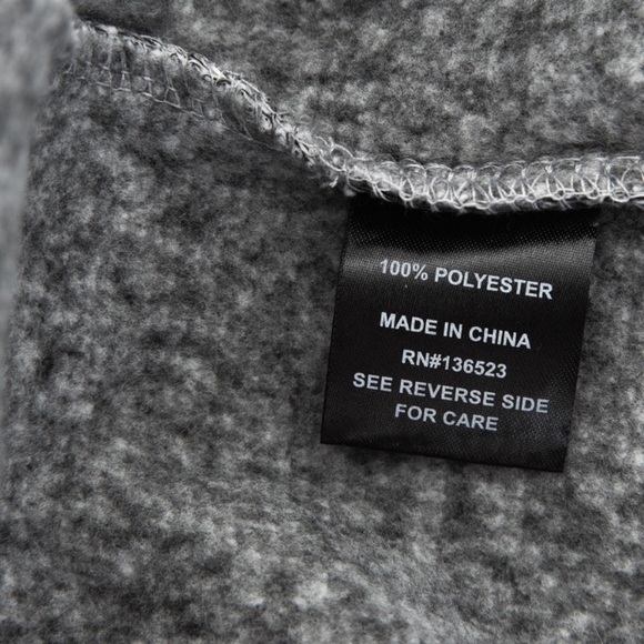 Brooklyn Cloth MFG gray & white tweed varsity style snap front jacket in size S - Picture 7 of 8